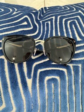 Tom Ford Simona Black Cat-Eye Sunglasses